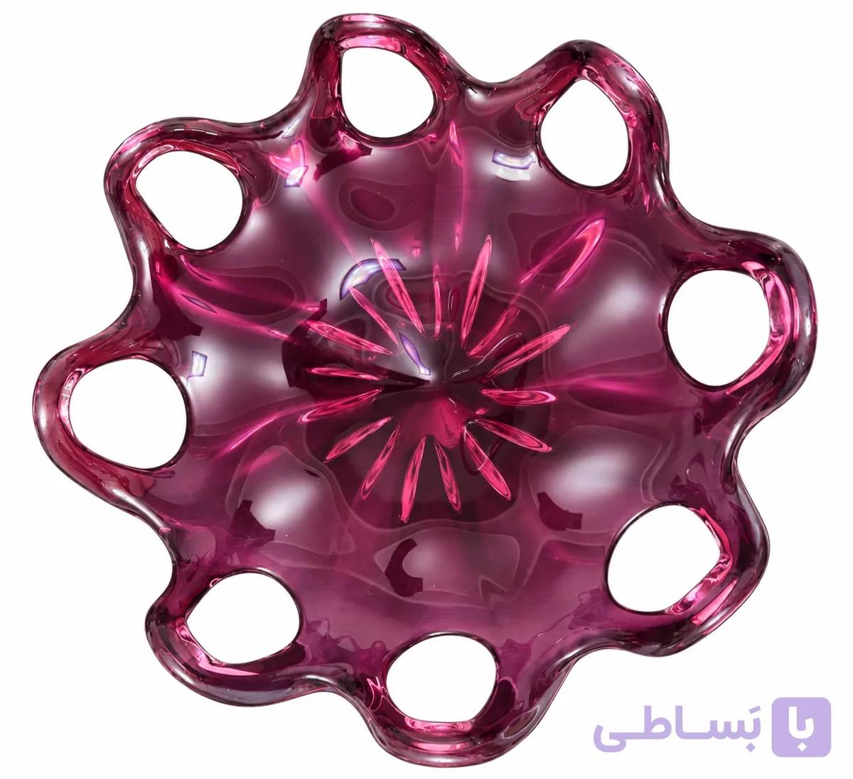میوه خوری ۸ پر کریستال مدوز چک سایز بزرگ