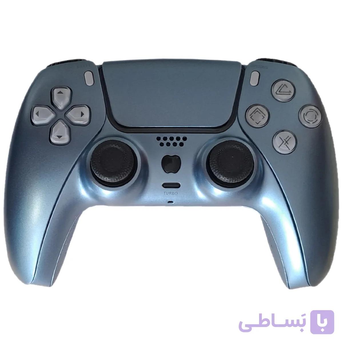 دسته بازی پلی استیشن 4 طرح تک رنگ مدل wireless controller T29