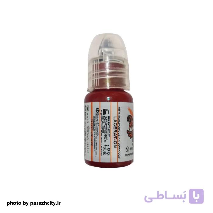 رنگ تاتو ورد فیمس قرمز LACERATION