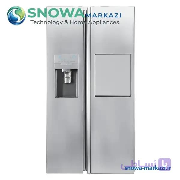 یخچال و فریزر ساید بای ساید اسنوا سری آدینا (هایپر) 27 فوت مدل S2Di-S110-S «تحویل 30 روزه» — تصویر 1