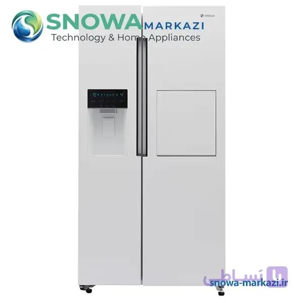 یخچال و فریزر ساید بای ساید 35 فوت اسنوا مدل S1Di-L310-W — تصویر 1