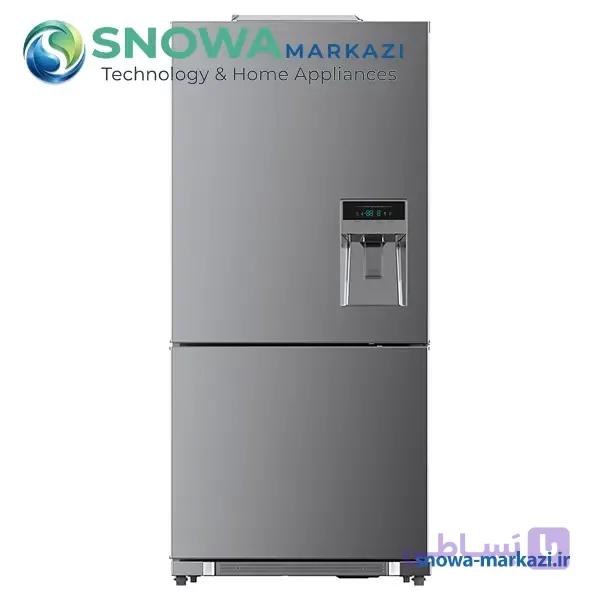 یخچال فریزر پایین 26 فوت اسنوا مدل ARSBDi-L304-SS