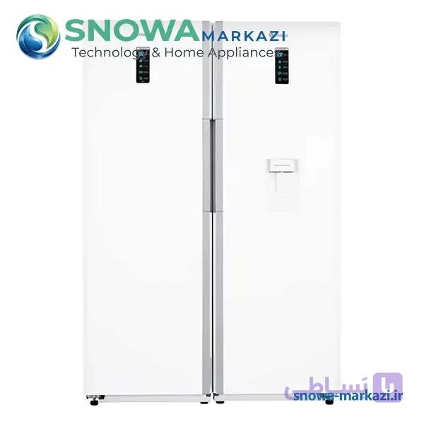 یخچال و فریزر دوقلو 38 فوت اسنوا مدل SRDi/SFDi-M211GW «تحویل 30 روزه» — تصویر 1