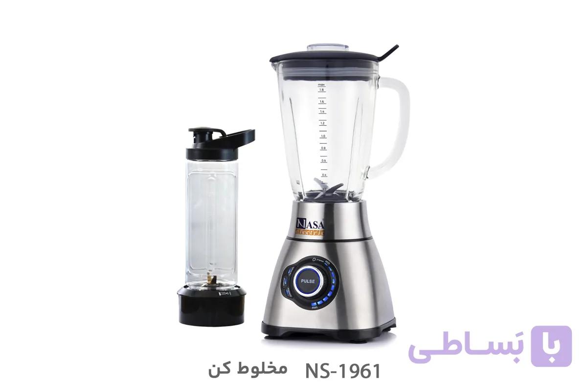 مخلوط کن و اسموتی ساز شیکر دار ناسا الکتریک مدل NS-1961