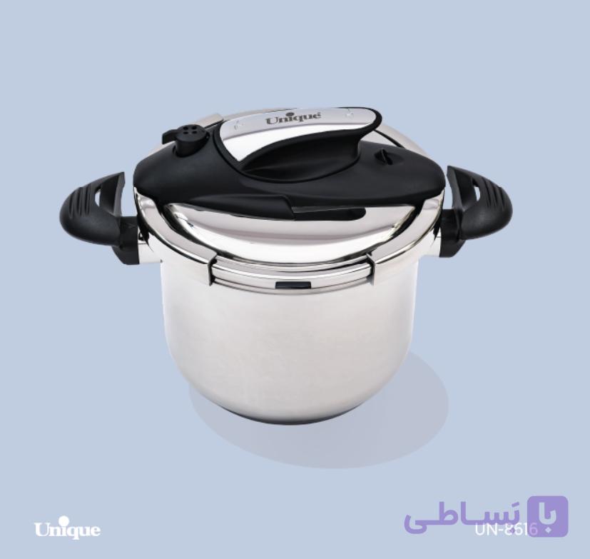 زودپز 6 لیتر تک استیل یونیک مدل UN-8616