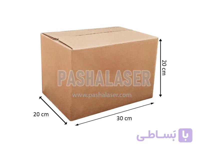 کارتن پستی سایز 4 بدون چاپ (پنج لایه) کد 39352 — تصویر 1