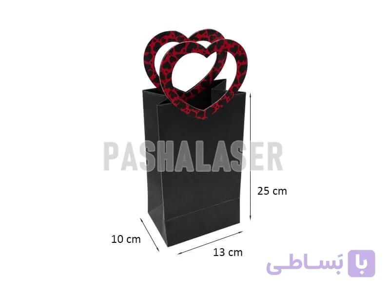 بگ هدیه ولنتاین دسته قلبی کد 39328