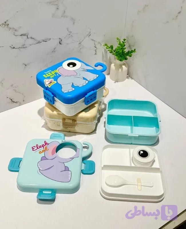 ظرف غذای کودک وارداتی کد 4907 — تصویر 1