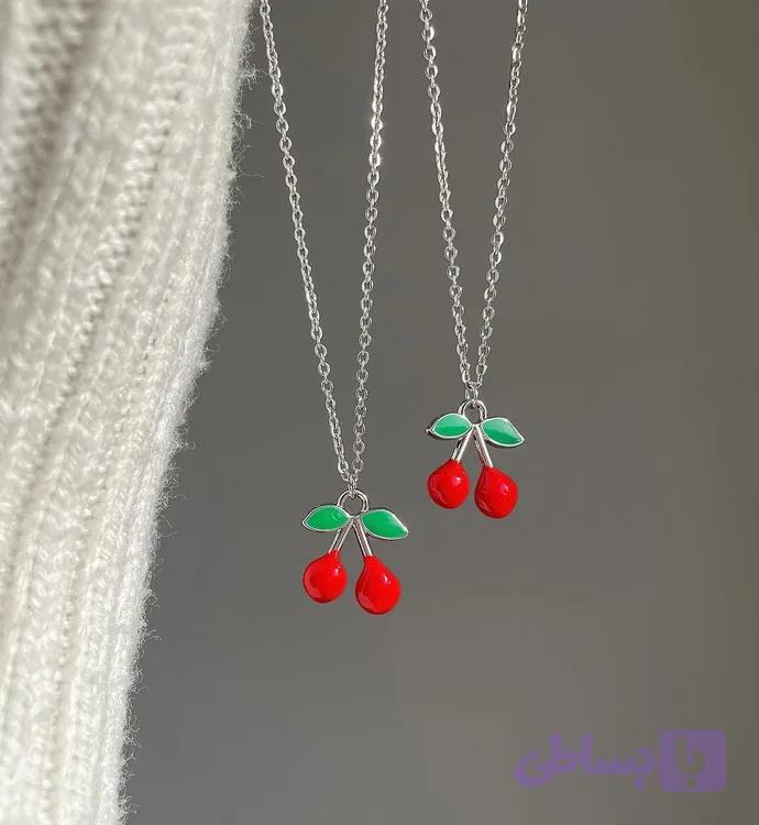 گردنبند البالو / گیلاس 🍒 — تصویر 1