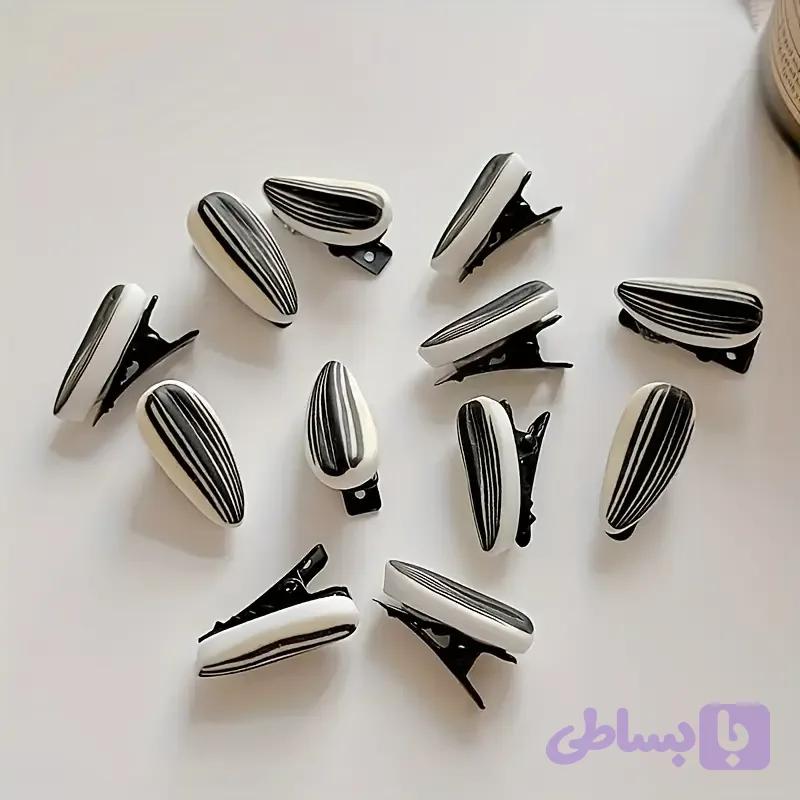 گیره سر طرح تخمه ۴ عددی — تصویر 1