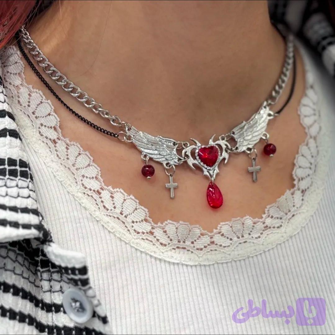 گردنبند قرمز بال / گرانچ