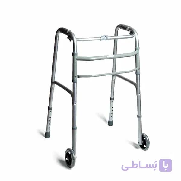 واکر چرخدار تاشو حلزونی زیکلاس مد — تصویر 1