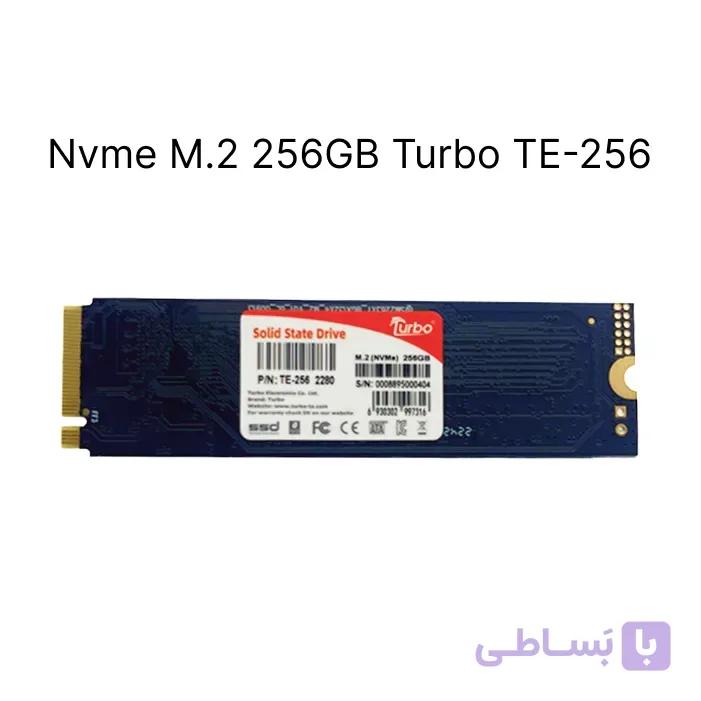 اس اس دی اینترنال Turbo مدل TE-256 2280 ظرفیت ۲۵۶ گیگابایت NVMe