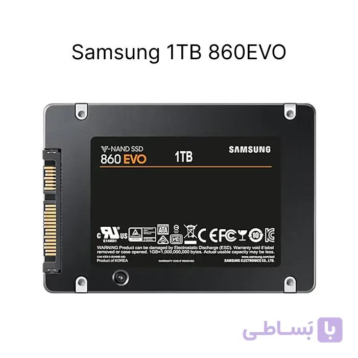 اس اس دی اینترنال استوک Samsung 860 Evo مدل MZ-76E1T0 ظرفیت 1TB سلامت 98%