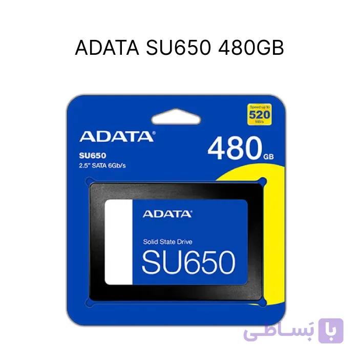 اس اس دی اینترنال SATA III ای دیتا مدل SU650 ظرفیت 480 گیگابایت — تصویر 1