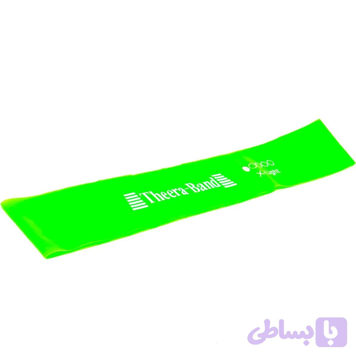 کش مینی لوپ THERABAND سبز — تصویر 1
