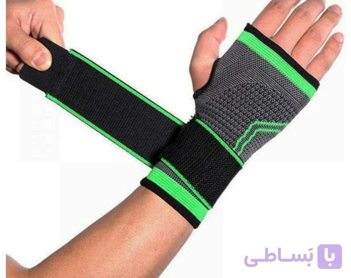 مچ بند طبی ورزشی حرفه ای SPORTS مدل بند دار چسبی — تصویر 1