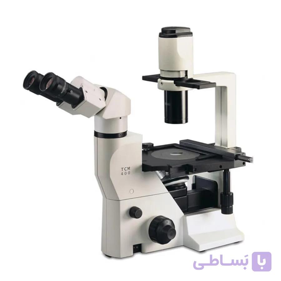 میکروسکوپ سه چشمی اینورت TCM400