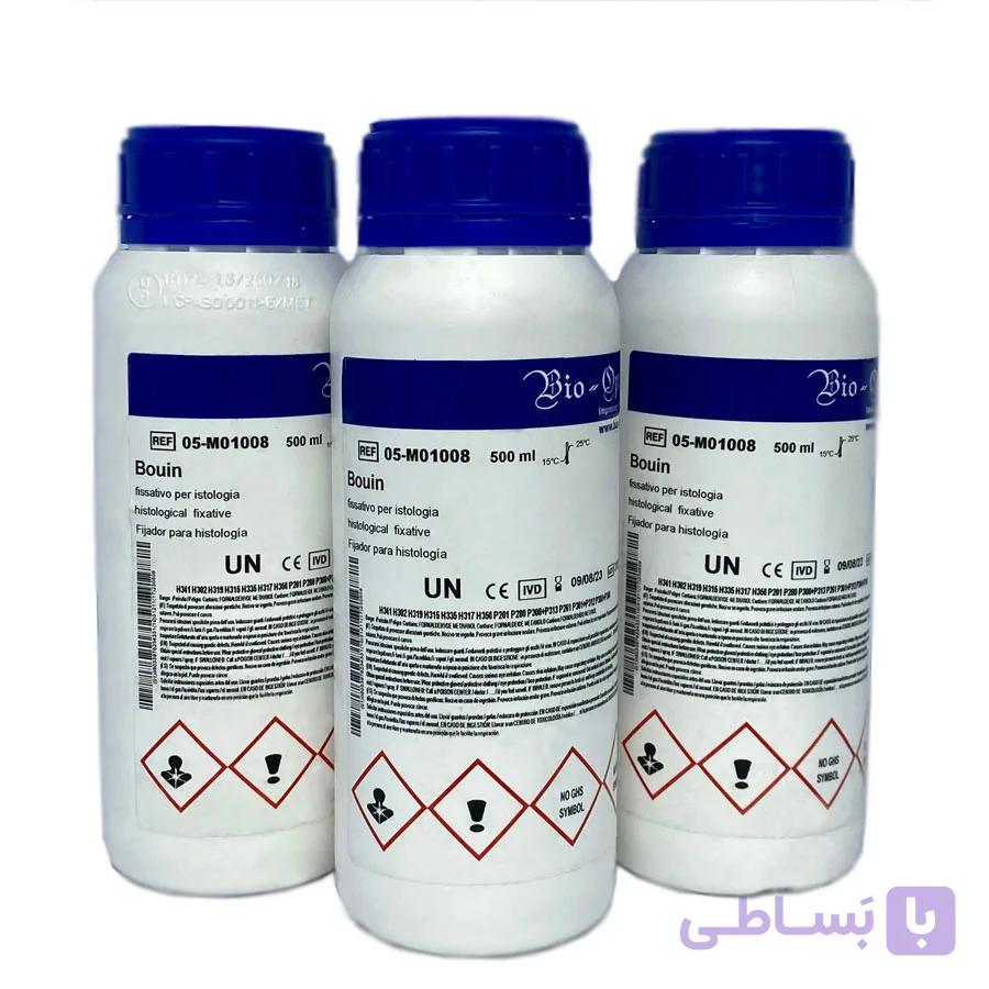 محلول بوئن نیم لیتری Bio Optica (10 عددی)