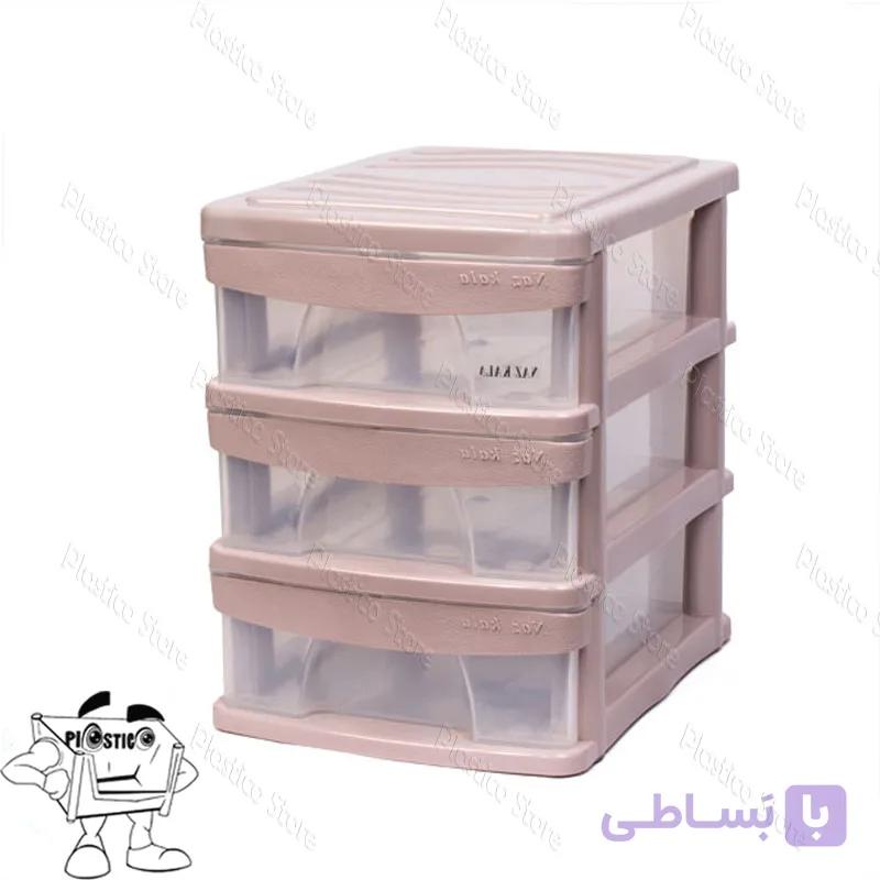 فایل کشویی 3 طبقه شفاف — تصویر 1