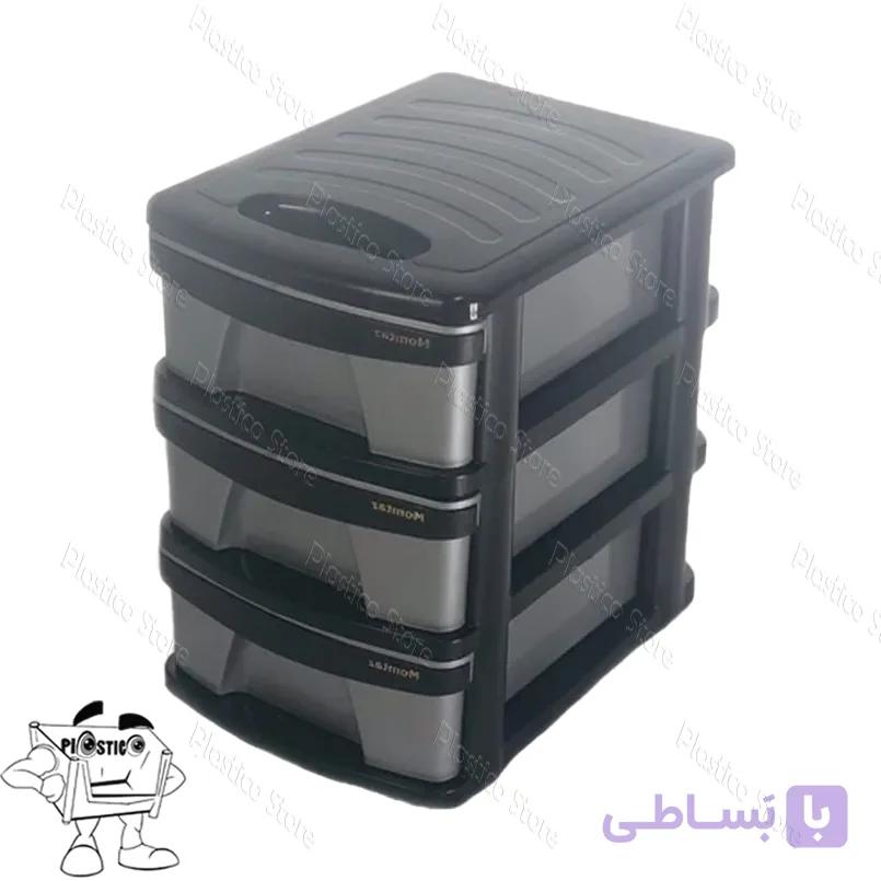 مینی فایل پلاستیکی سه طبقه کد M03 — تصویر 1