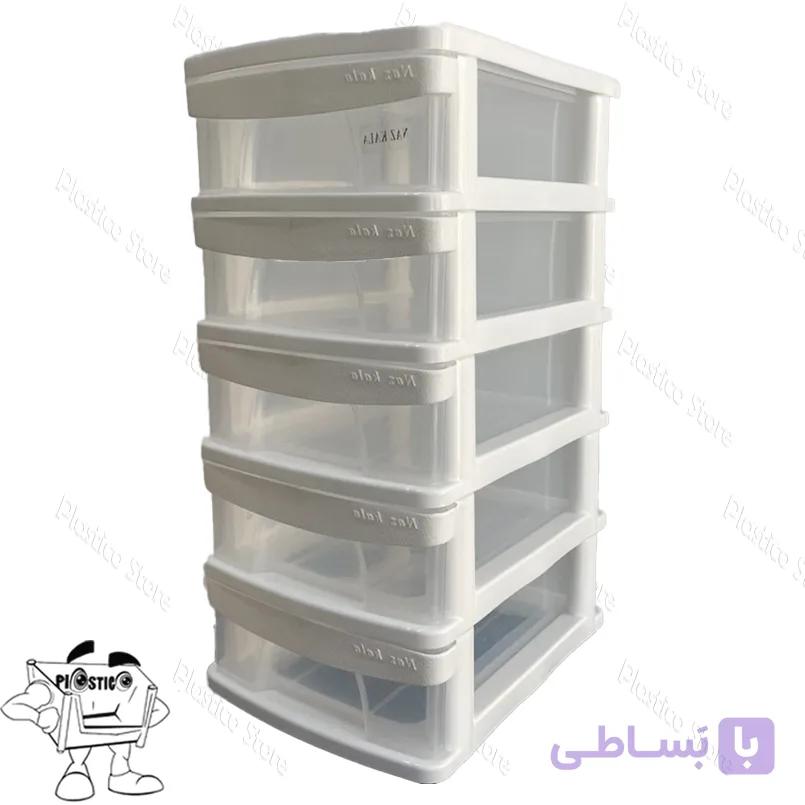 فایل کشویی 5 طبقه شفاف — تصویر 1