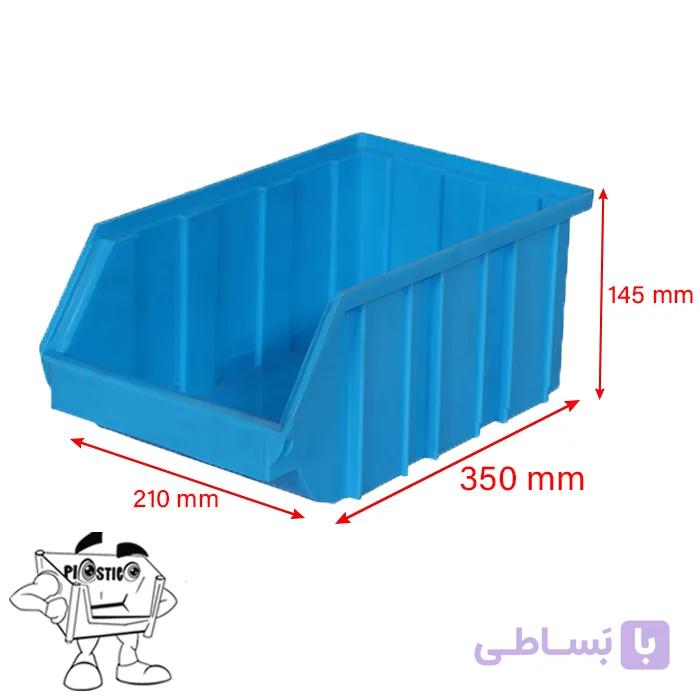 پالت پلاستیکی کشویی ابزار پلاستون ایران کد 106 — تصویر 1