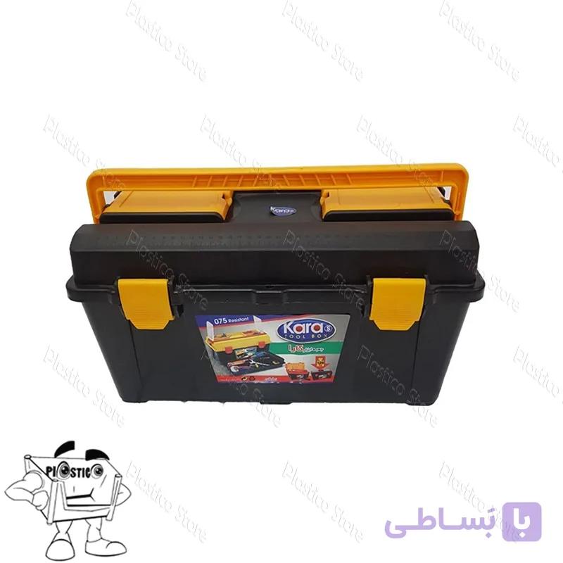 جعبه ابزار پلاستیکی نشکن کارا — تصویر 1