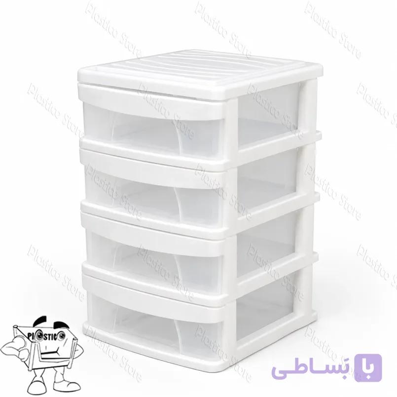 فایل کشویی 4 طبقه شفاف — تصویر 1