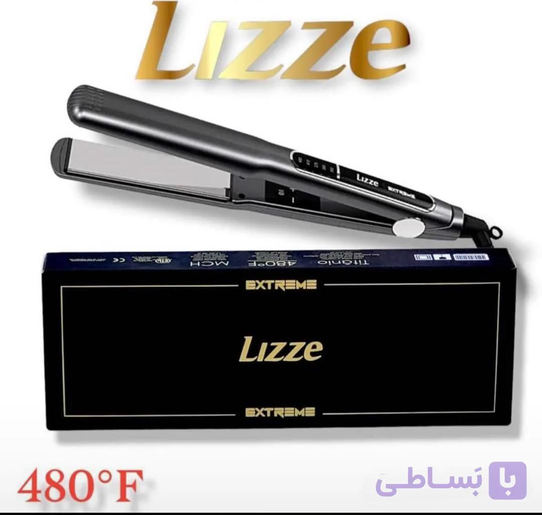 اتو مو لیز اکستریم Lizze Extreme با دمای ۲۵۰ درجه و صفحات نانو تیتانیوم تومالین