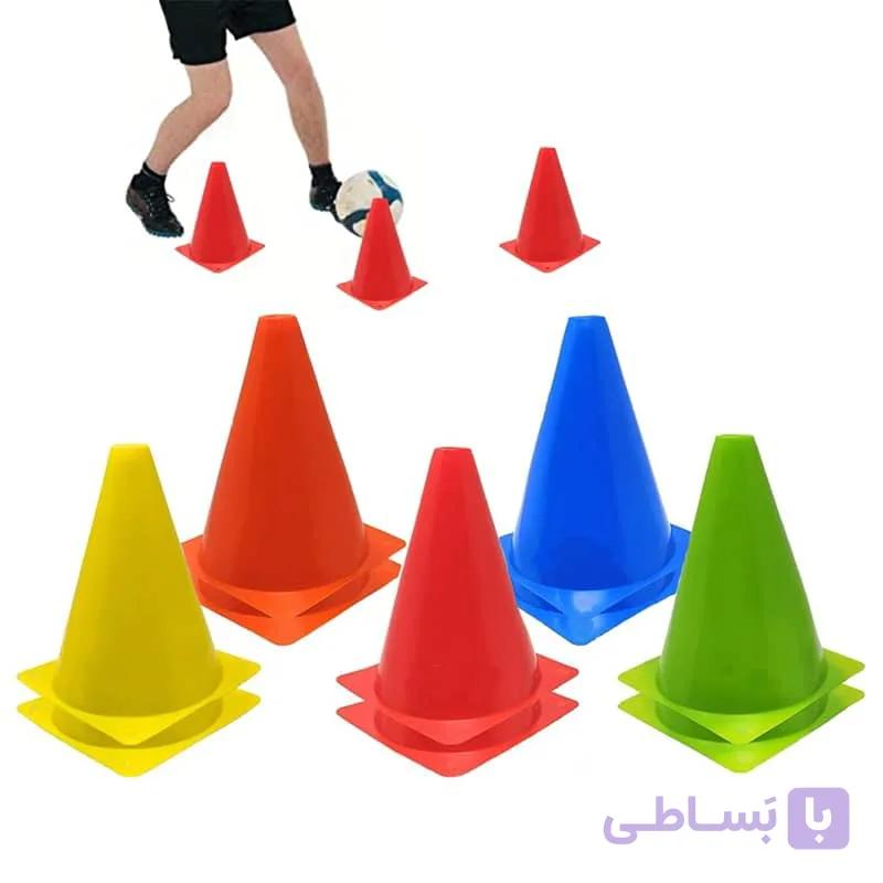 مانع تمرین مخروطی 18 سانتی کد MAN18 — تصویر 1