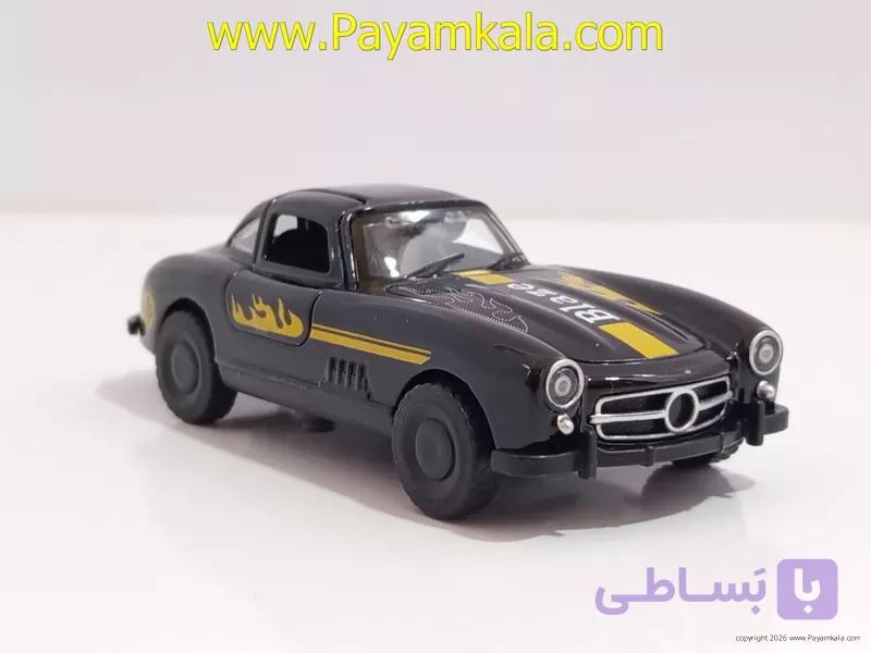 ماشین فلزی بنز کوچک مشکی (BENZ 1:48)(4362C) | ماکت فلزی عقب‌کش — تصویر 1