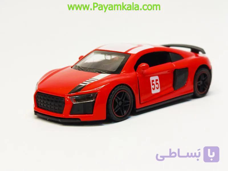 ماشین فلزی آئودی کوچک (AUDI 1:48)(6643) قرمز — تصویر 1