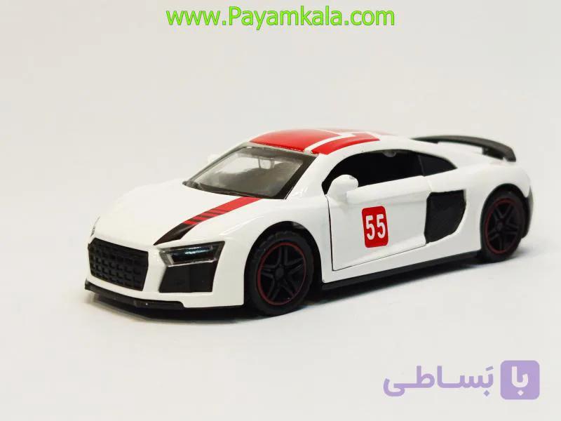 ماشین فلزی آئودی کوچک (AUDI 1:48)(6643) سفید — تصویر 1