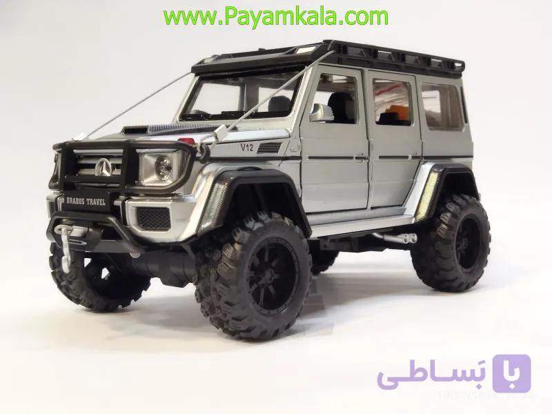 ماشین فلزی بنز جی کلاس برابوس (BENZ G-CLASS CHEZHI)(1:24)(CZ159A) آبی — تصویر 1