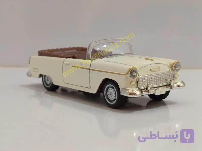 ماشین فلزی شورلت (CHEVY CAMEO 1955) کرم — تصویر 1
