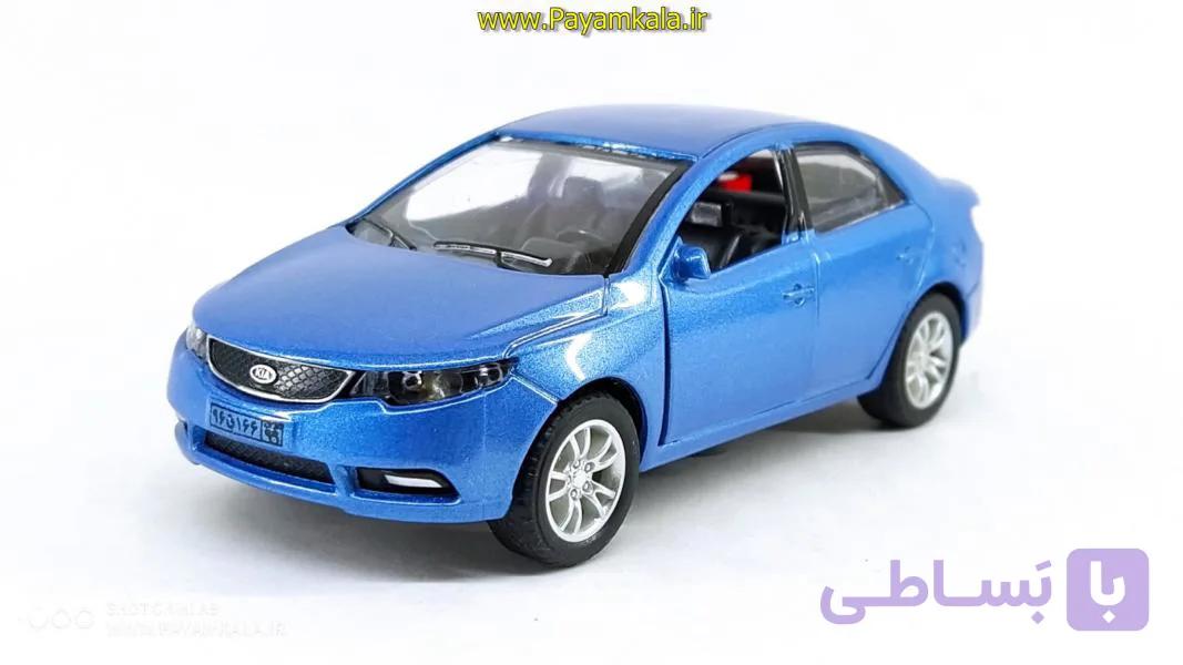 ماشین فلزی کیا سراتو آبی — تصویر 1