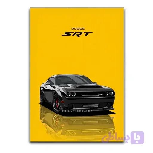 تابلو ماشین دوج SRT کد 04