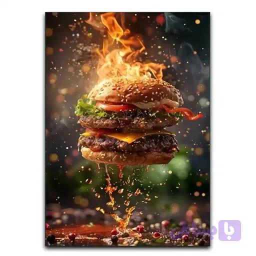 تابلو برگر مخصوص