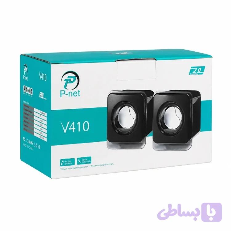 اسپیکر دسکتاپ P-net مدل V410 — تصویر 1