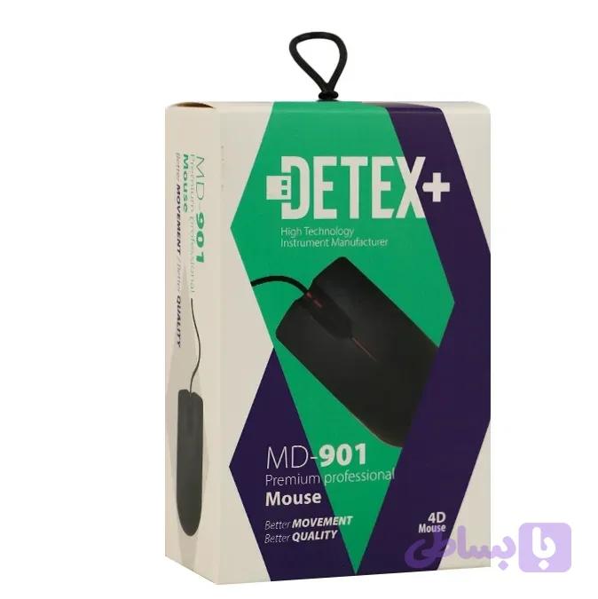 ماوس سیم دار DETEX مدل MD-901 — تصویر 1