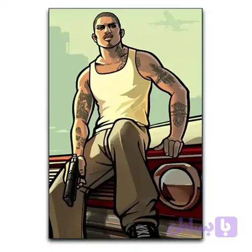 تابلو GTA سن اندرس طرح 1