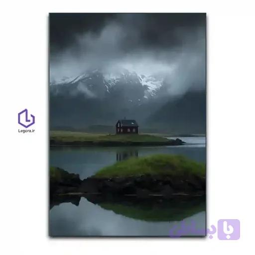 تابلو خانه چوبی