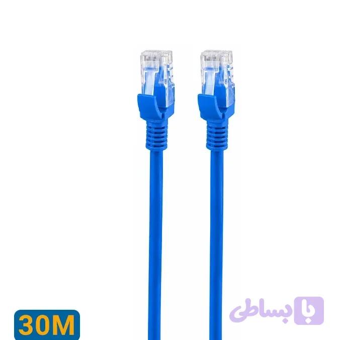 کابل شبکه 30 متری DETEX مدل CAT5 — تصویر 1