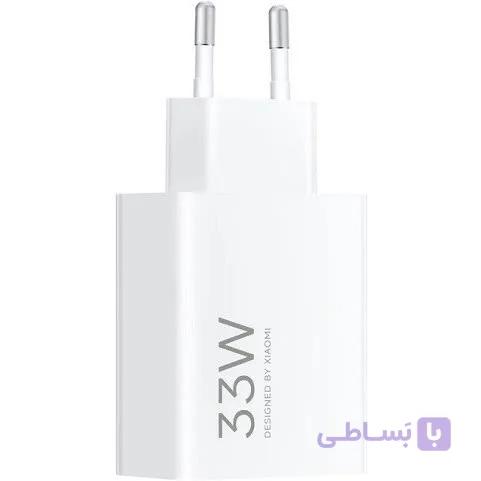 شارژر 33 وات شیائومی سرکارتونی — تصویر 1