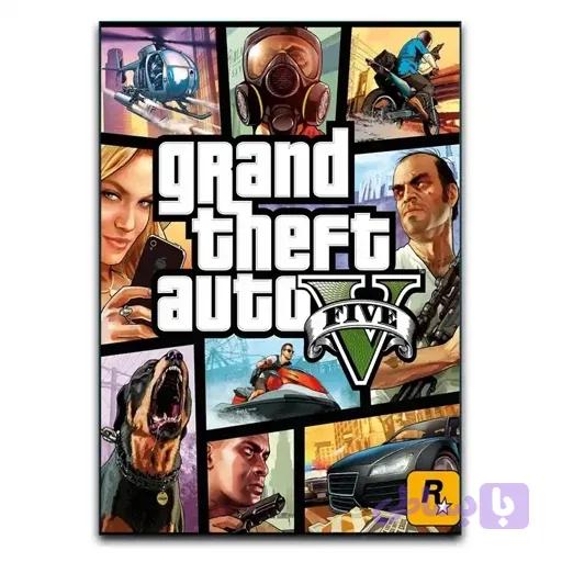 تابلو بازی جی تی ای GTA V