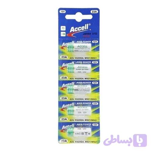 باتری ریموت ACCELL مدل A23 پک یک عددی