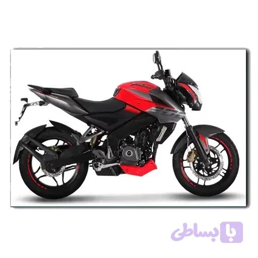 تابلو موتور NS 200 قرمز