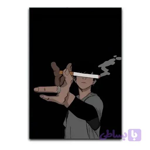 تابلو دود سیگار