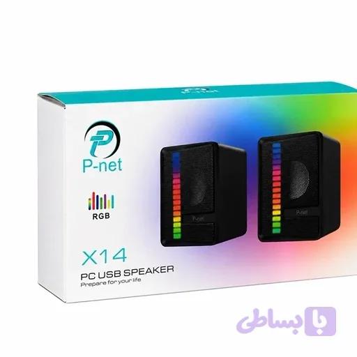 اسپیکر دسکتاپ P-net مدل X14 — تصویر 1